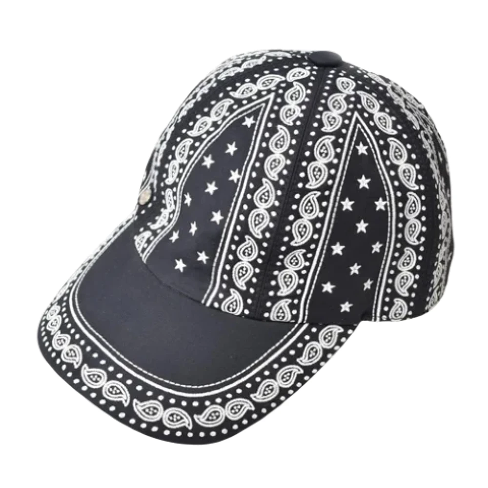 Hermès Vintage Pre-owned Cotton hats Blue Dames