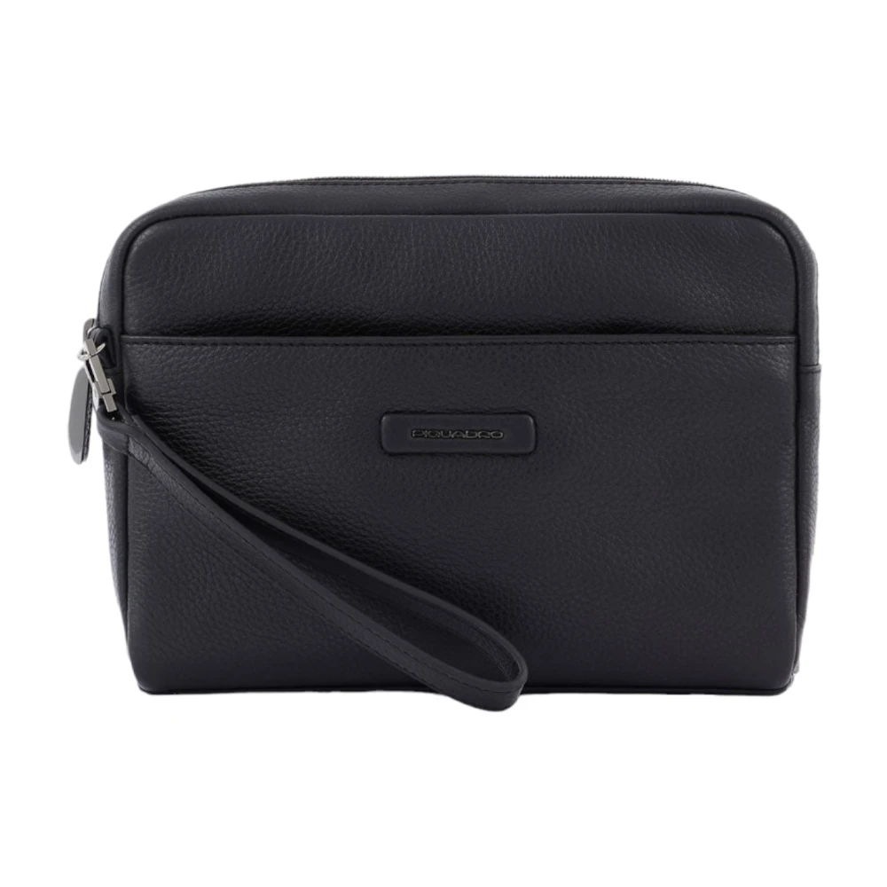 Piquadro Zwarte tassen Unieke stijl Black Heren