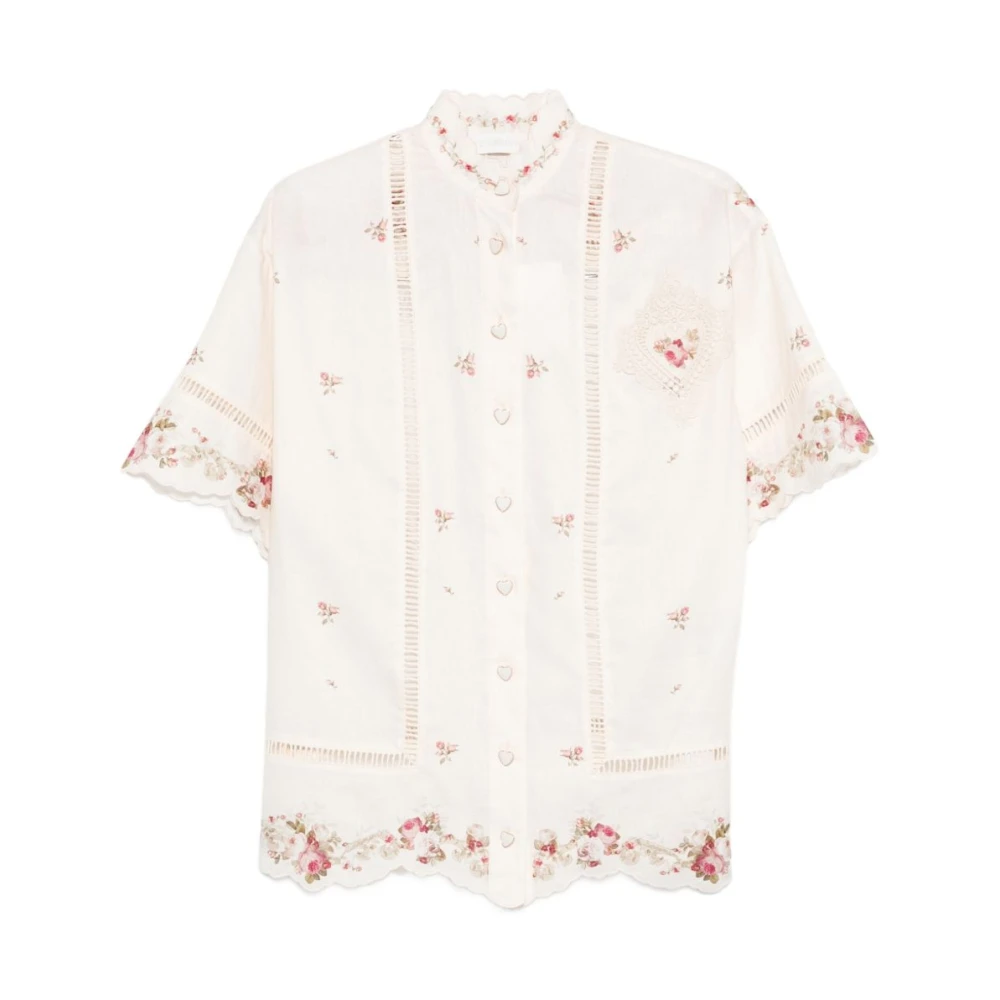 Zimmermann Women's Relaxed Linen Shirt