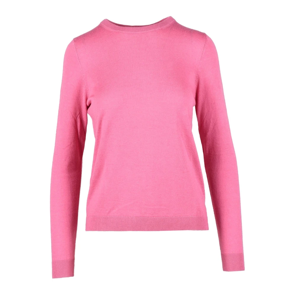 Maliparmi Kasjmiermix Gebreide Trui Pink Dames