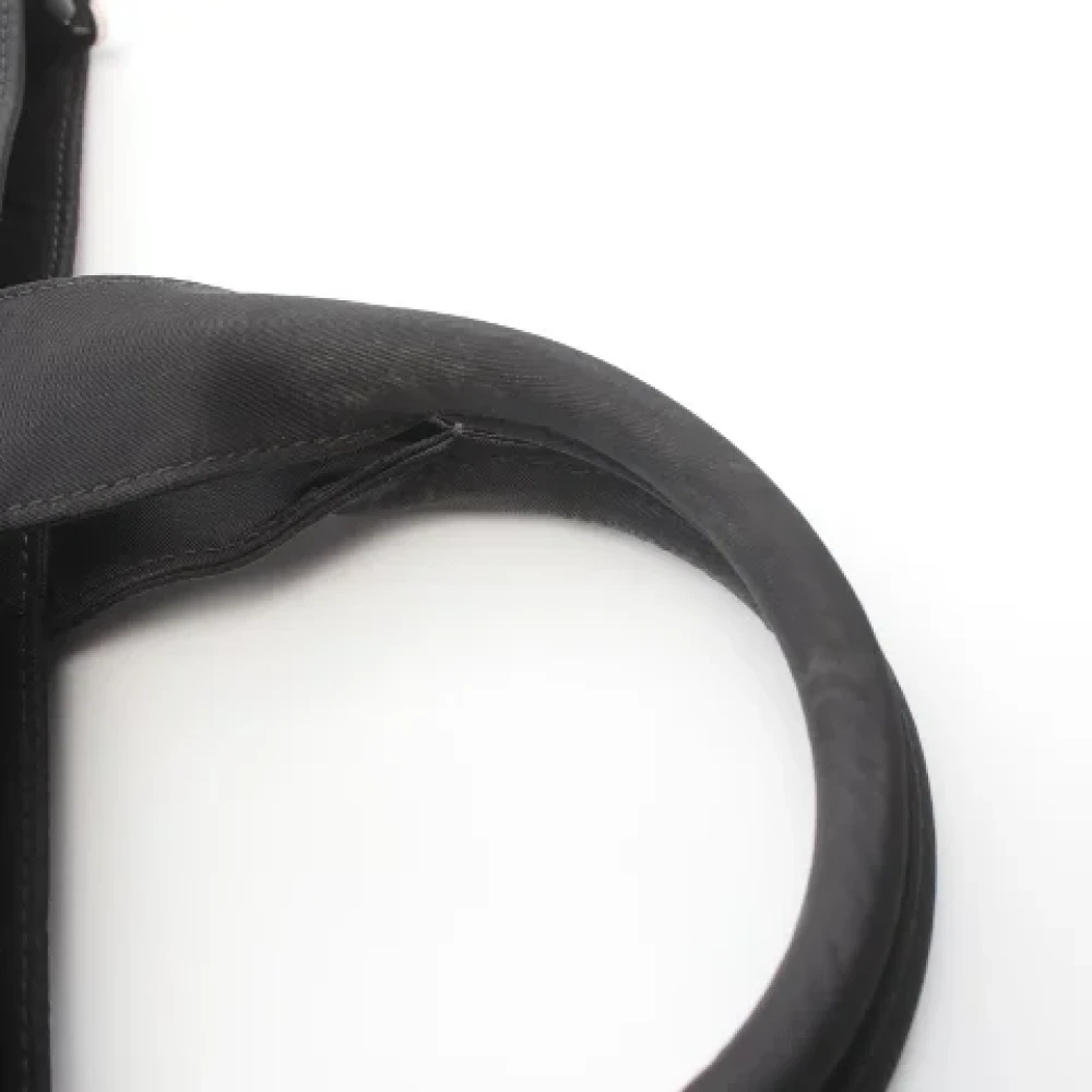 Burberry Vintage Pre-owned Canvas handbags Black Dames