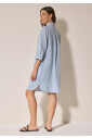 robe-en-lin-rayee-avec-manches-3-4