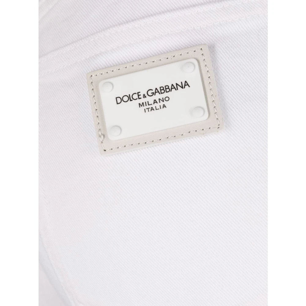 Dolce & Gabbana Audrey Skinny Jeans Wit White Dames