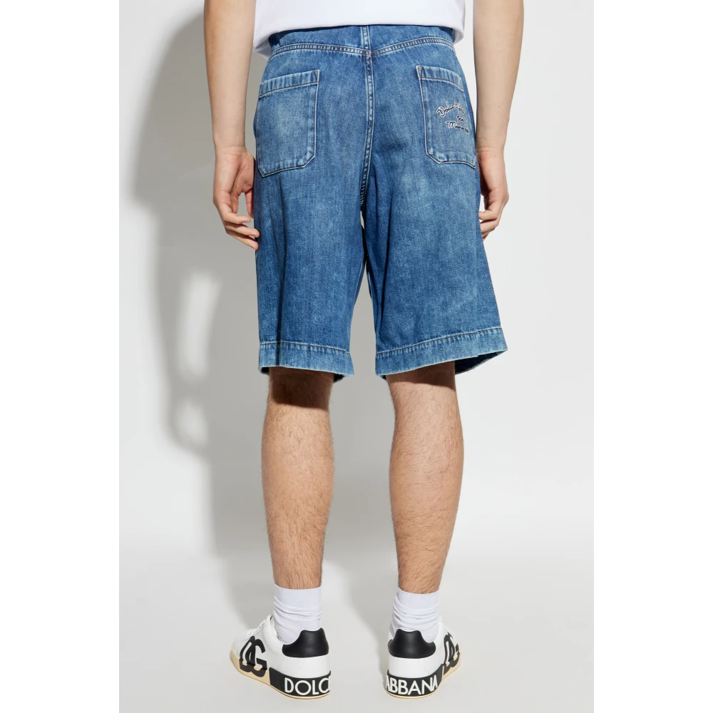 Dolce & Gabbana Denim shorts Blue Heren