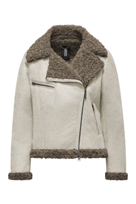 Metz Shearling Effect Jacket