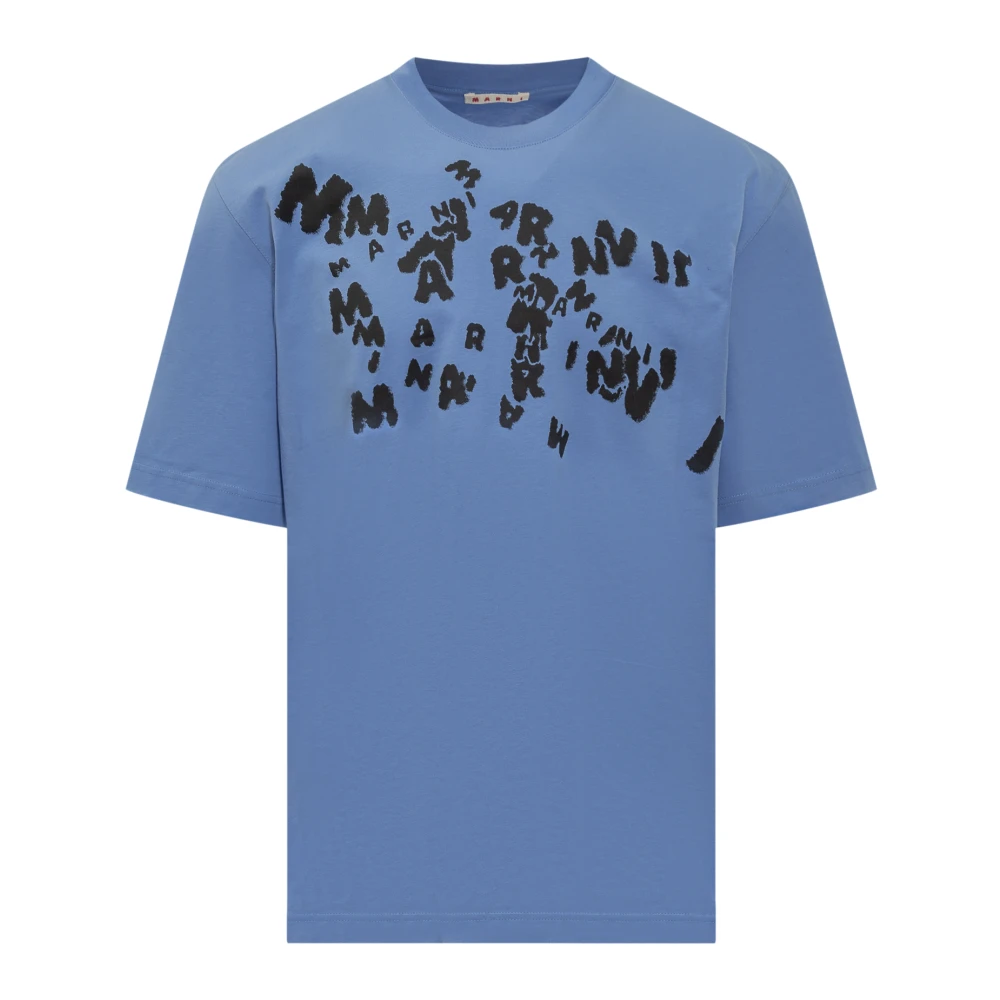 Marni - Tops > T-Shirts - Blue - Marni - Modalova