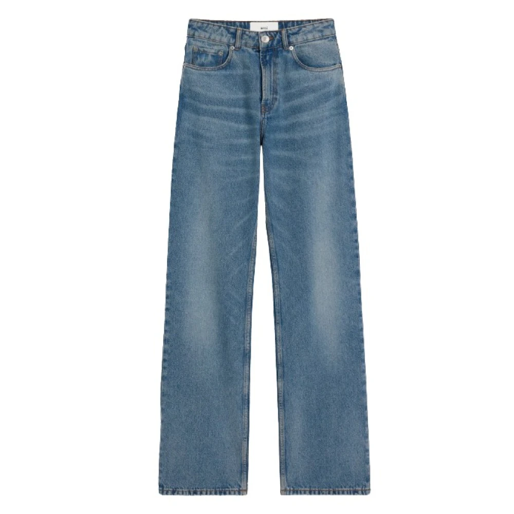 Ami Paris Klassieke Denim Jeans voor Vrouwen Blue Dames