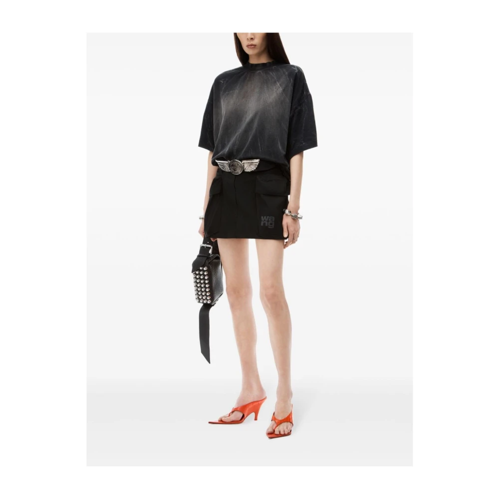 alexander wang Zwarte Rokken voor Vrouwen Black Dames
