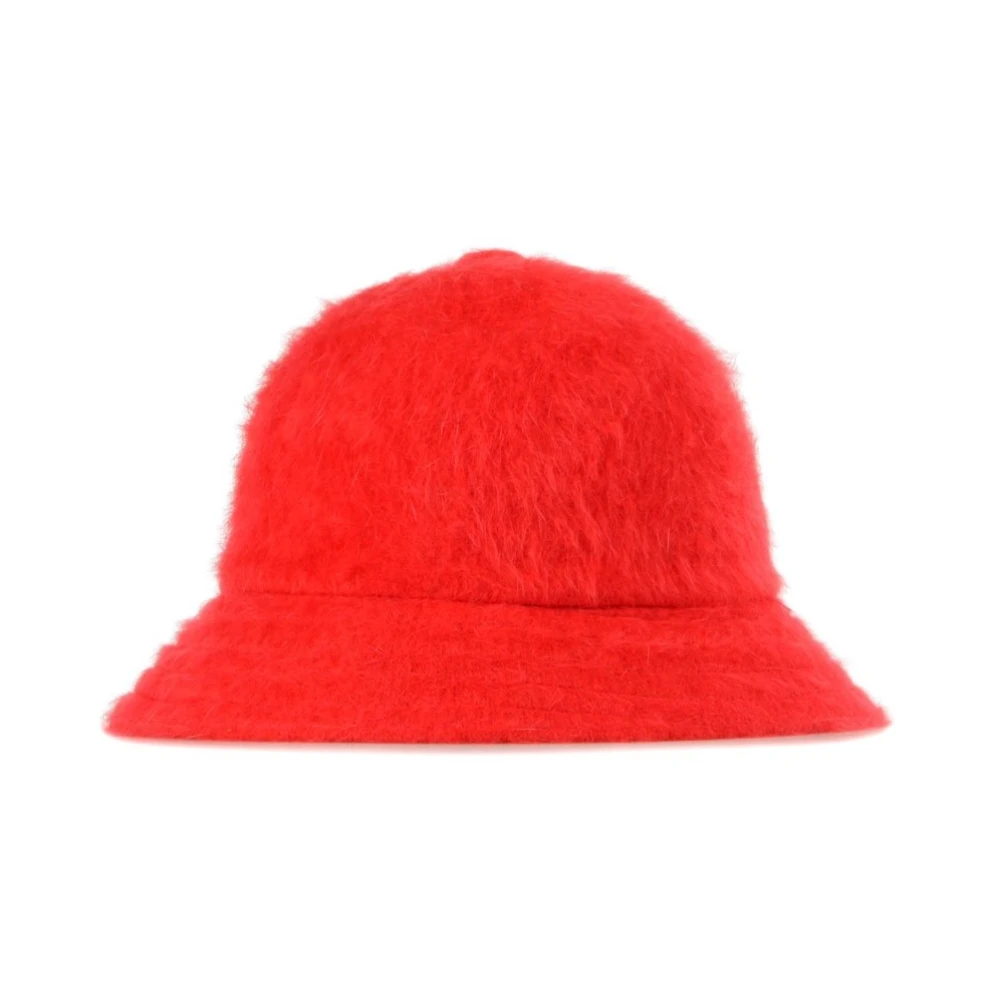 Kangol Casual Rood Bont Hoed Red Unisex