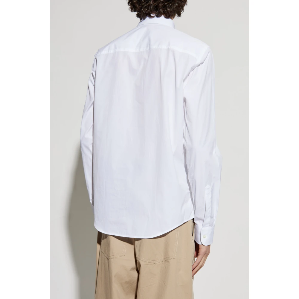 Ami Paris Shirt met logo White Heren