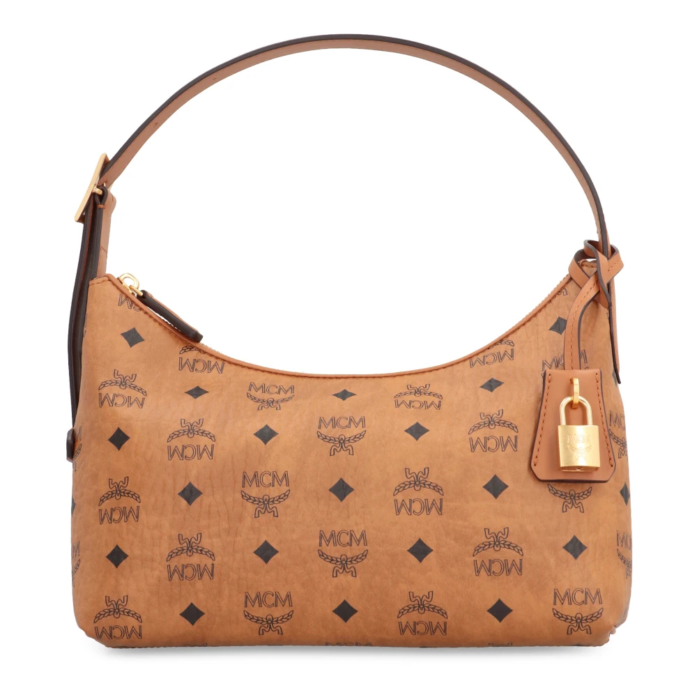 Mcm Women's Brown Shoulder Bags, One Size, Aren Hobo Bag