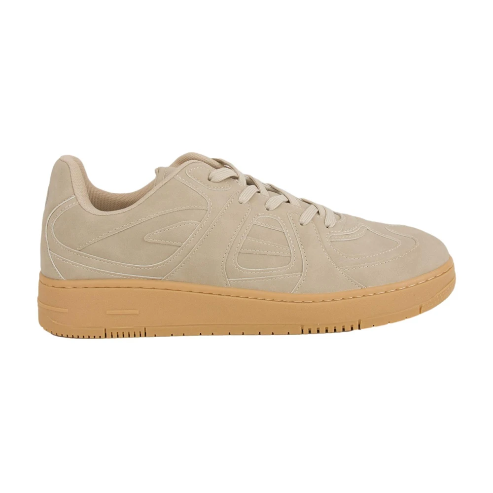 Trussardi Stijlvolle Sneaker voor Heren Heren Schoenen Beige