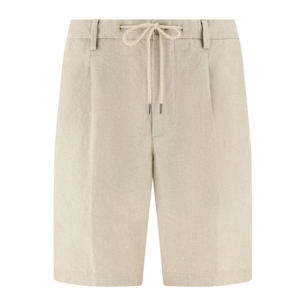 Boggi Milano Herr Beige Shorts L, Casual Shorts