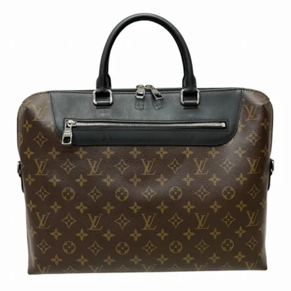 Louis Vuitton Vintage Pre-owned Canvas louis-vuitton-bags Brown Heren