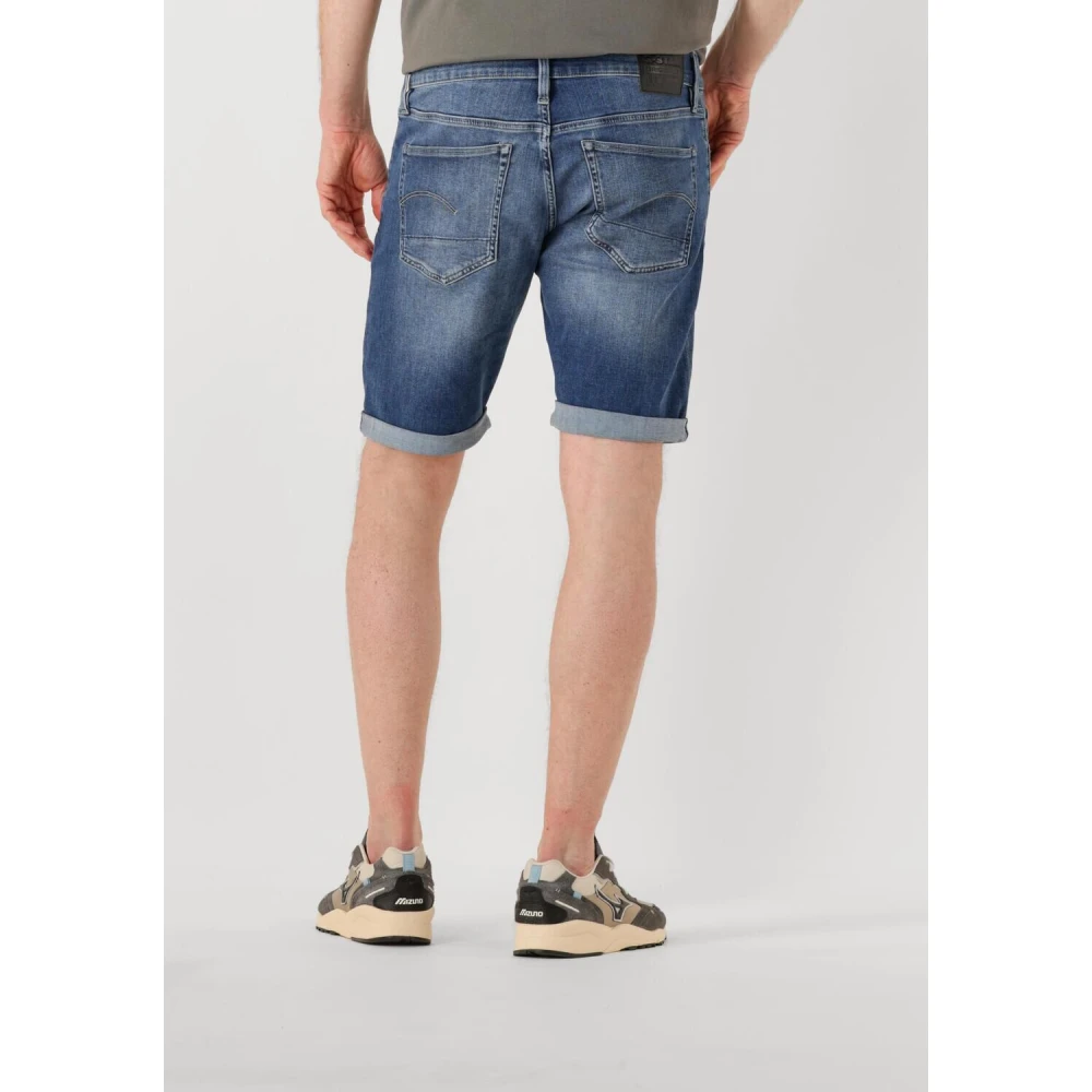 G-Star Slim Short Jeans voor Heren Blue Heren