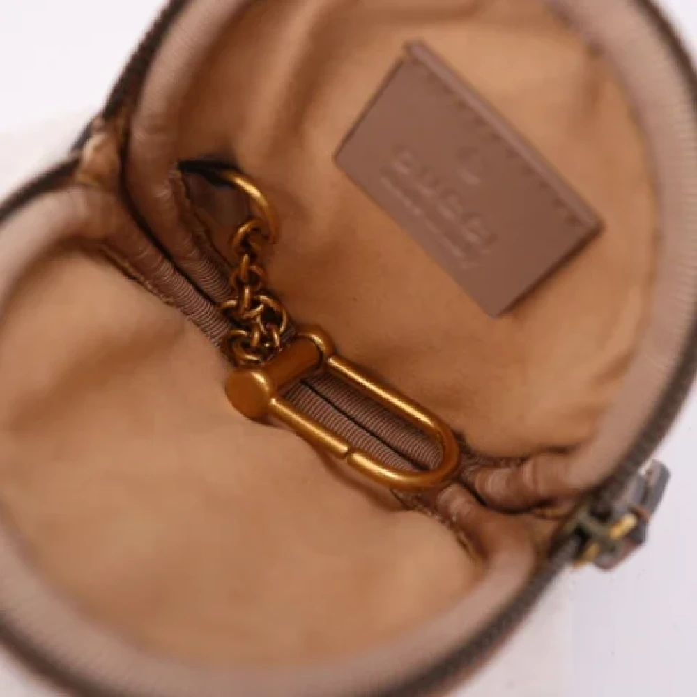 Gucci Vintage Pre-owned Leather wallets Brown Dames