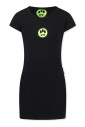 robe-noire-a-smiley-a-manches-courtes