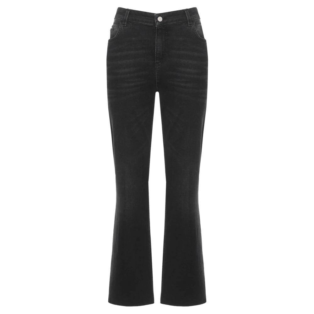Marella Damen Schwarz Jeans, K, Mgröße: