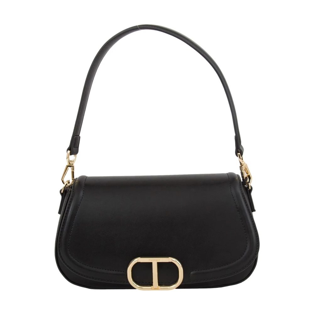 Twinset Zwarte Schoudertas Black Dames