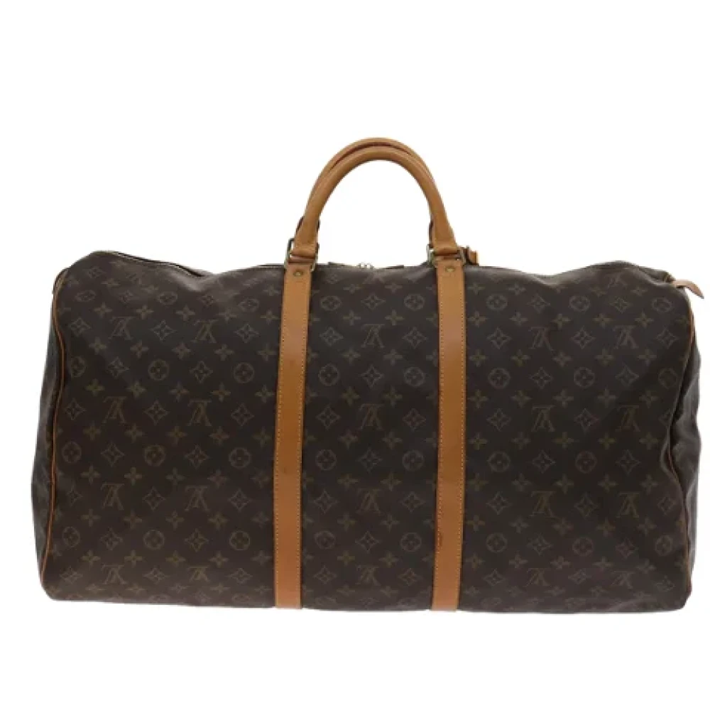 Louis Vuitton Vintage Pre-owned Canvas travel-bags Brown Dames