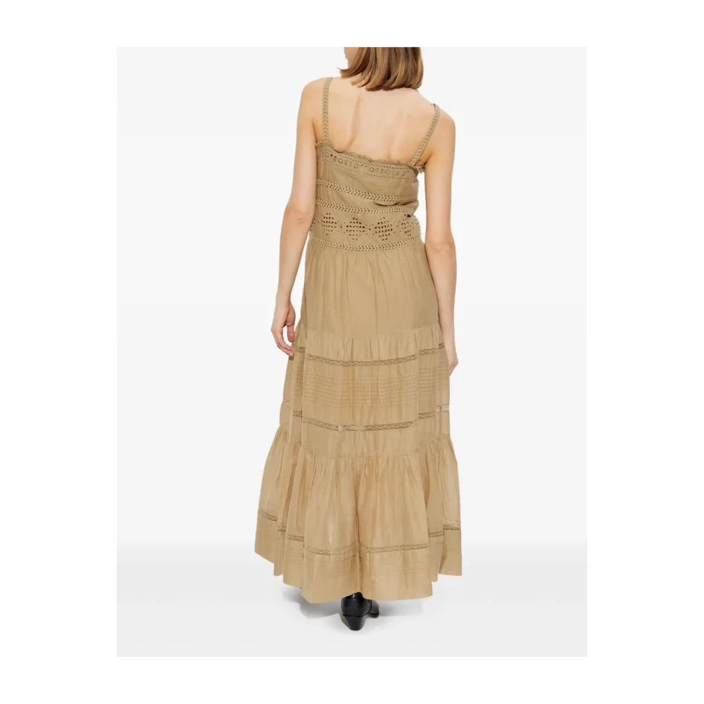 Isabel Marant Étoile Elegante Divine Jurk Beige Dames