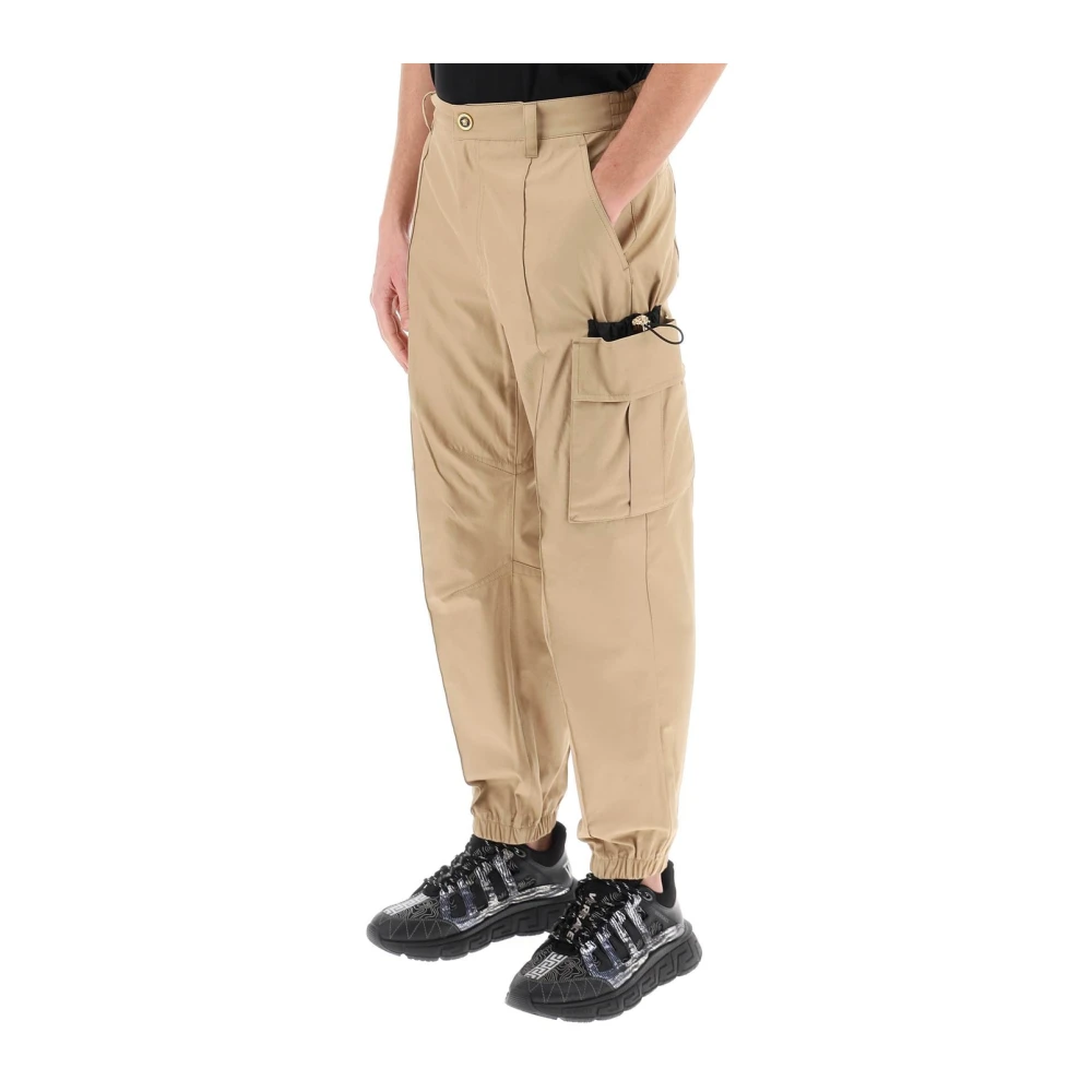 Versace Denim Broek Beige Heren