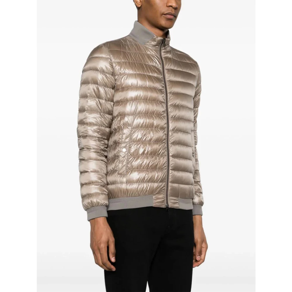 Herno Lichtbruine Bomberjack Beige Heren