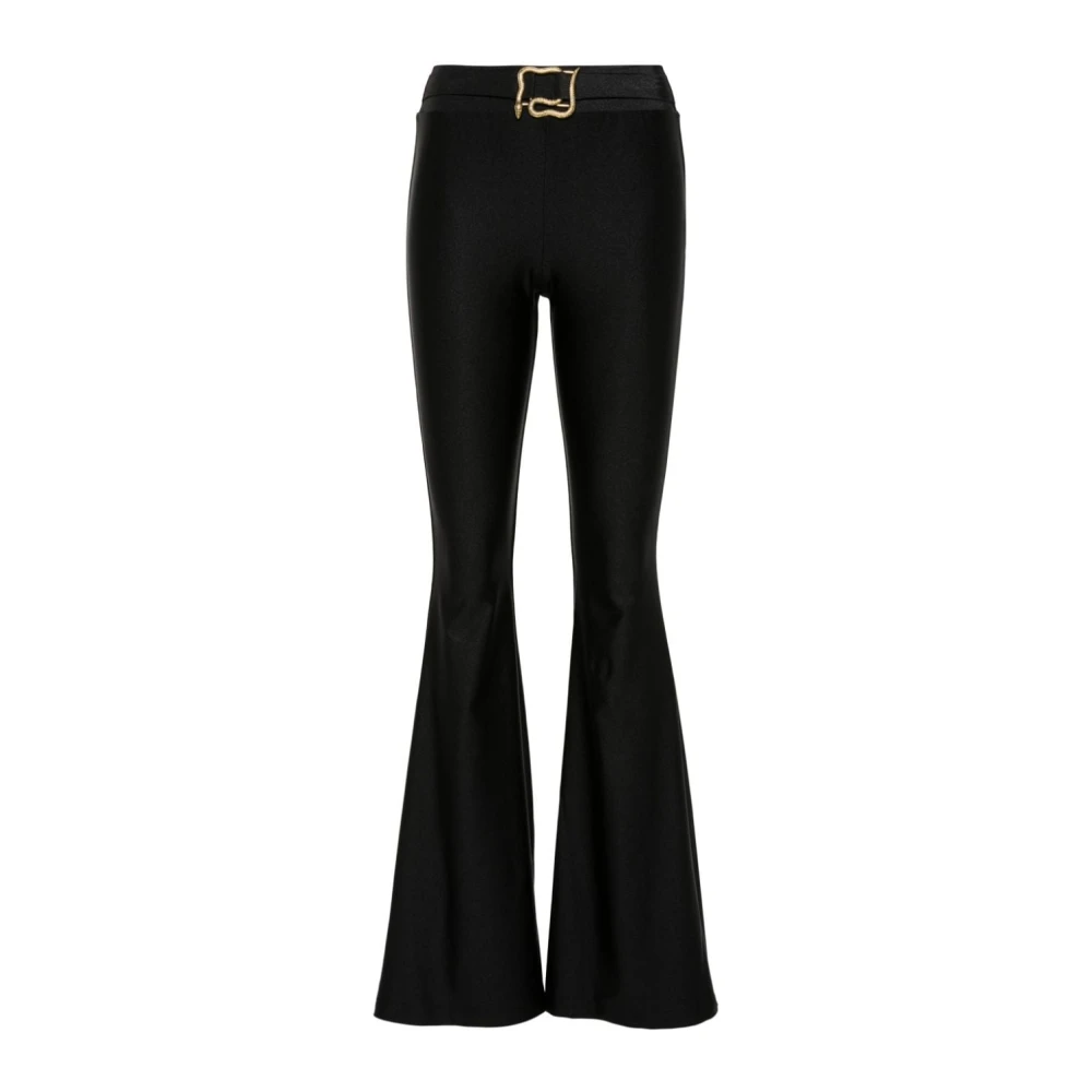 Just Cavalli Zwarte Leggings voor Vrouwen Aw24 Black Dames