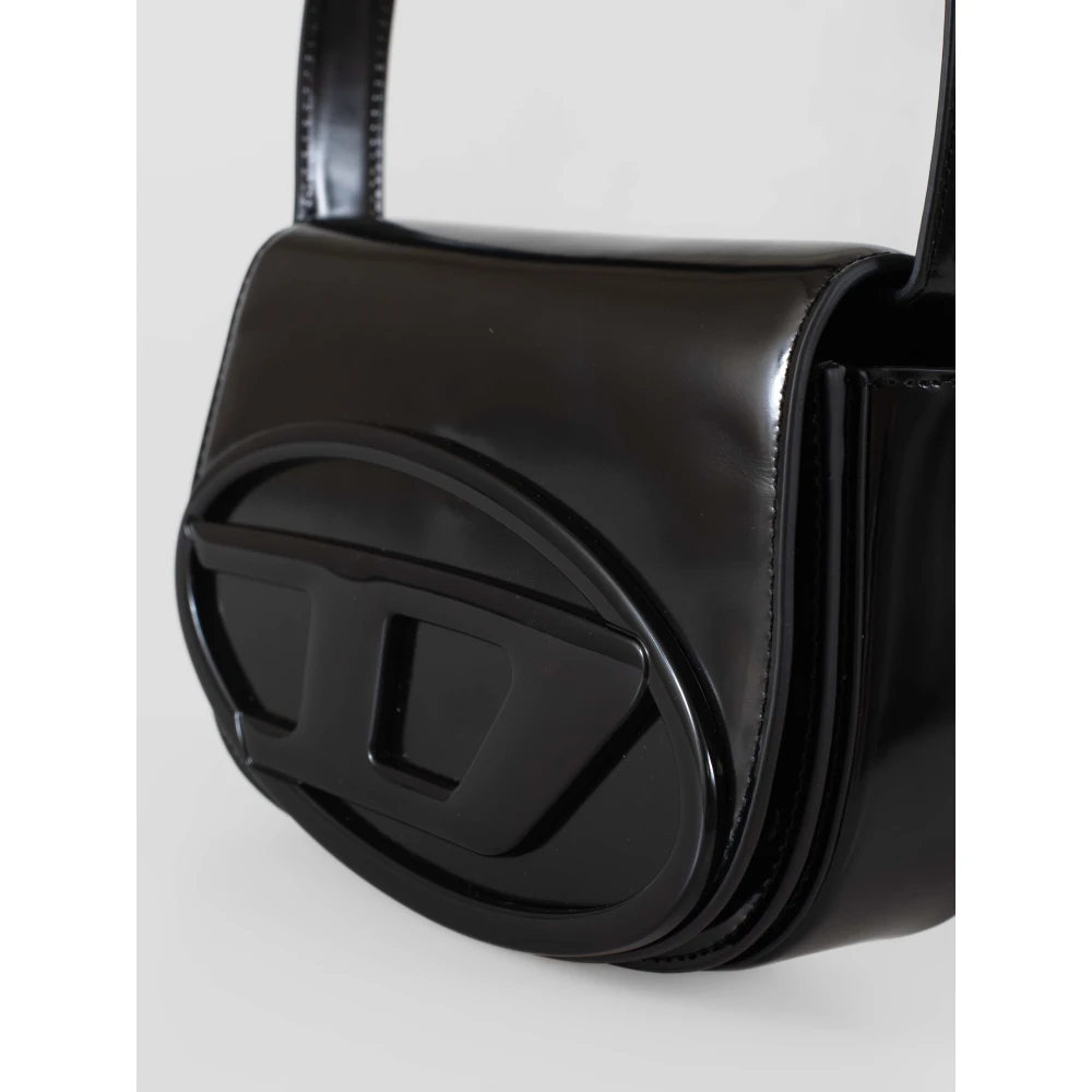Diesel Schoudertas 1DR Eigentijdse Stijl Black Dames