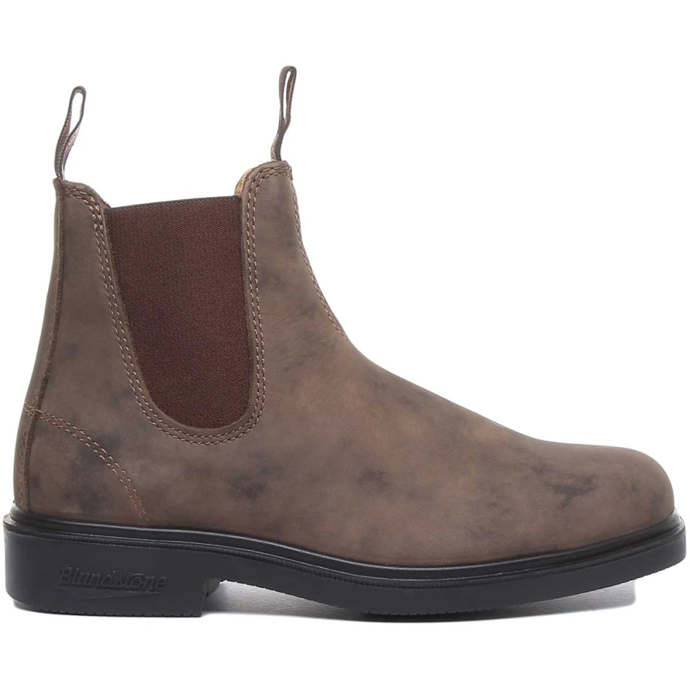 Blundstone Men's Brown Rustic Leather Chelsea Boots