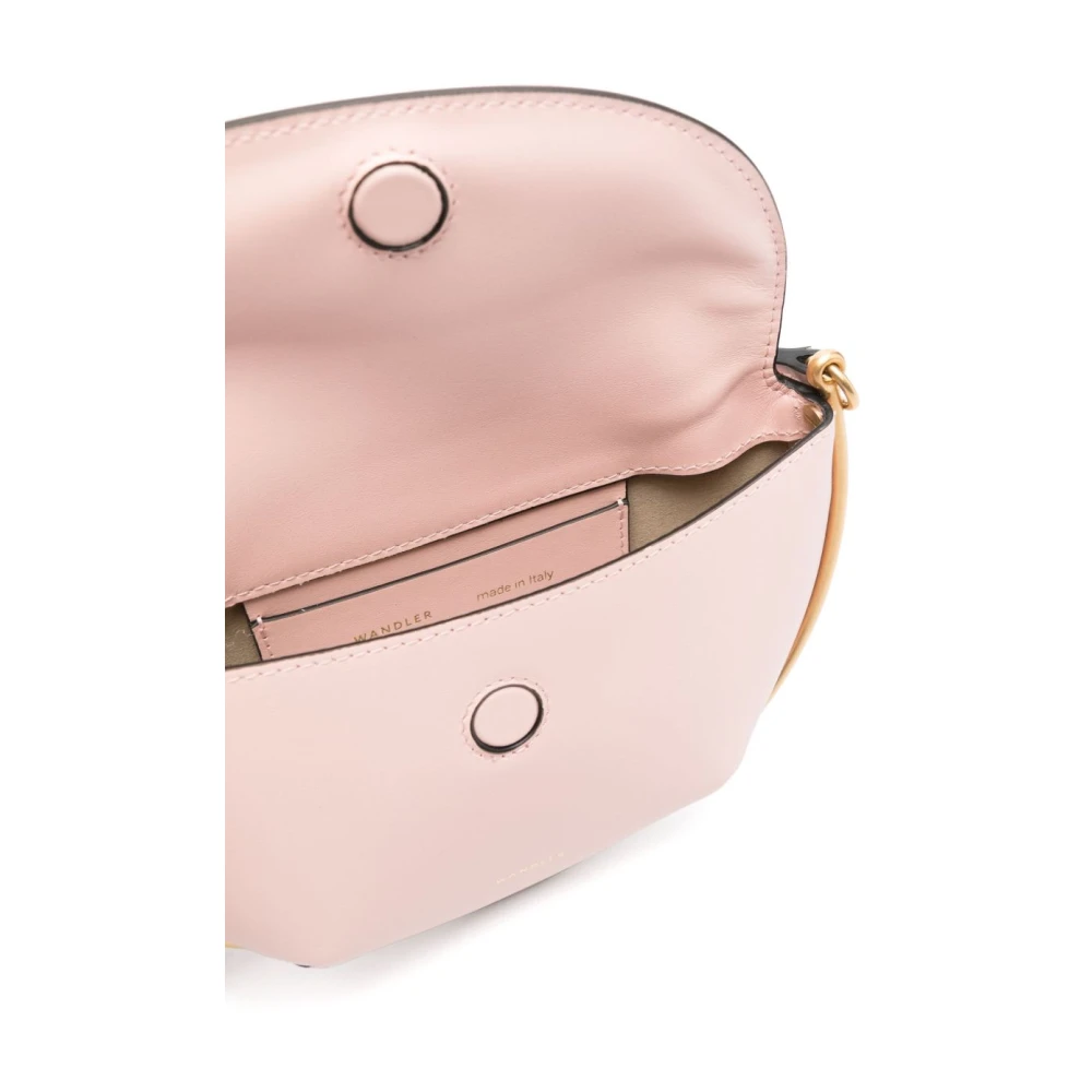 Wandler Roze Pink Schoudertas met Overslag Pink Dames