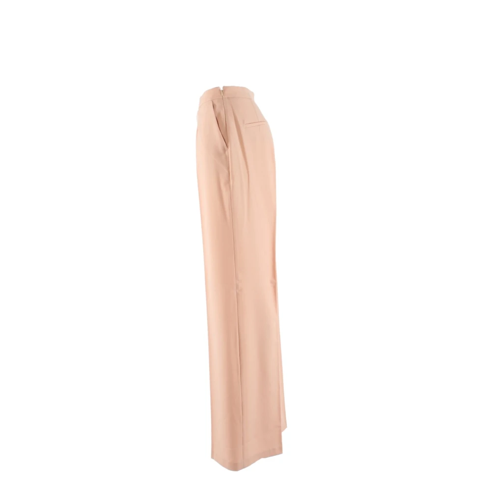 pinko Elegant Nude Pantalon Beige Dames