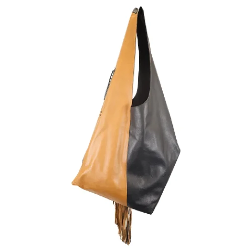 Isabel Marant Pre-owned Leather shoulder-bags Brown Dames