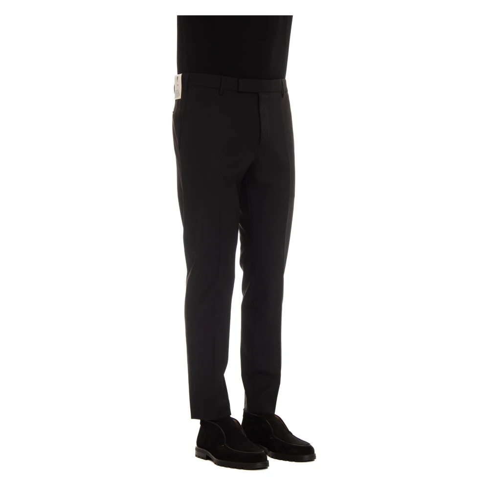PT Torino Zwarte Broek Eigentijdse Stijl Black Heren