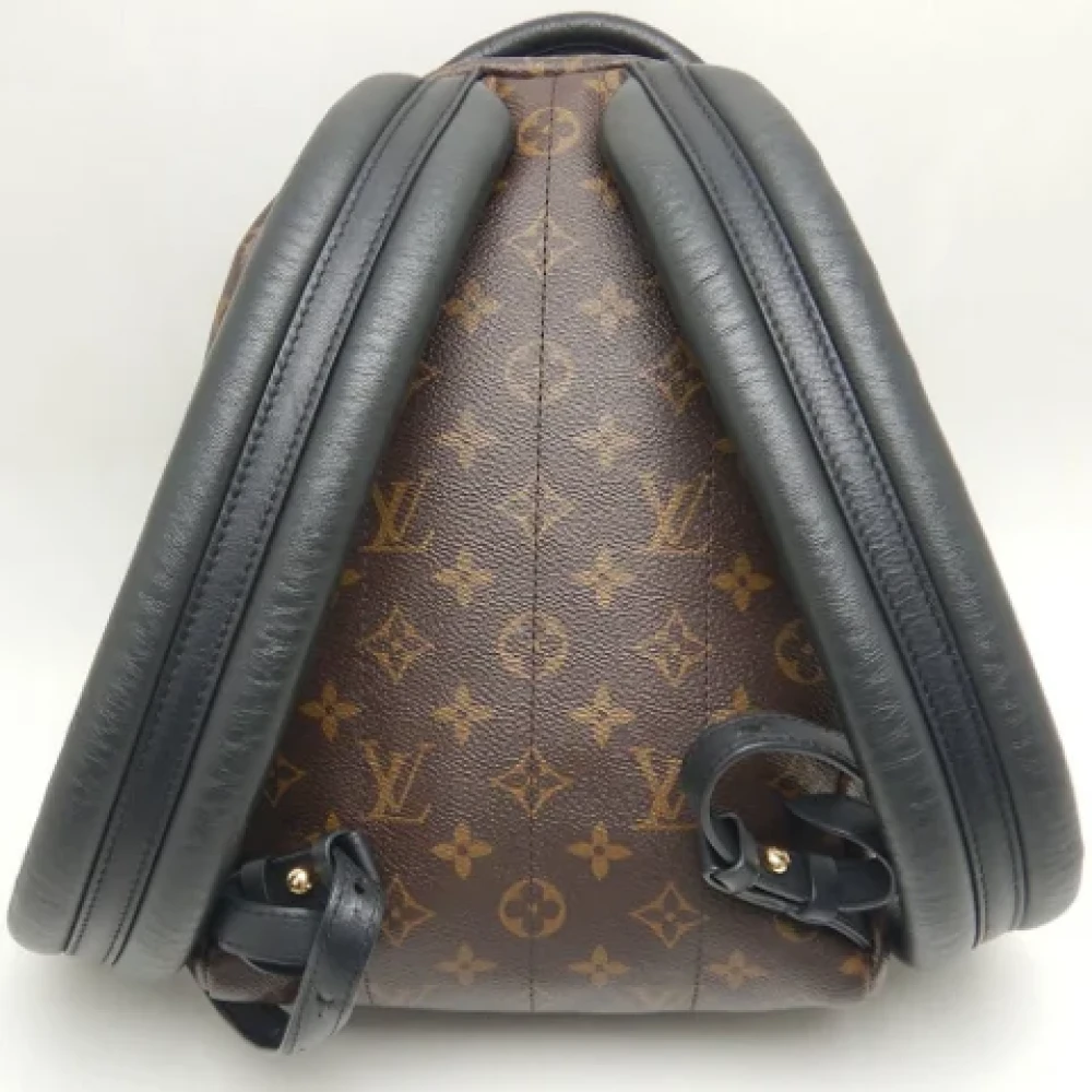 Louis Vuitton Vintage Pre-owned Plastic backpacks Brown Dames