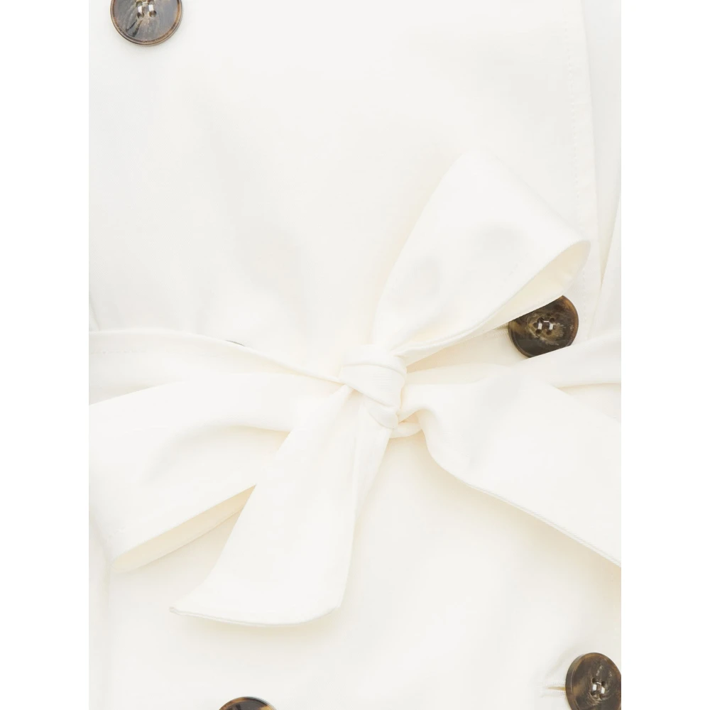 Marella Stijlvolle Trenchcoat voor Vrouwen White Dames