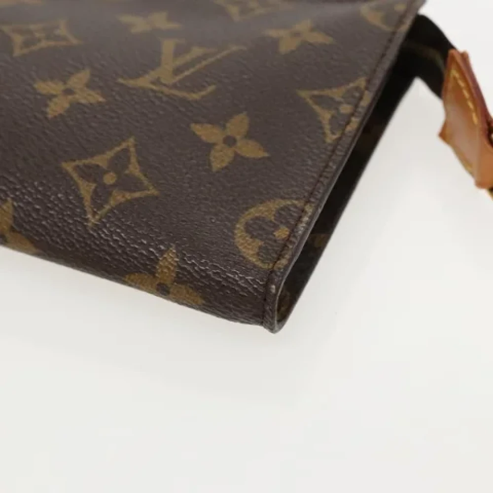 Louis Vuitton Vintage Pre-owned Canvas pouches Brown Dames