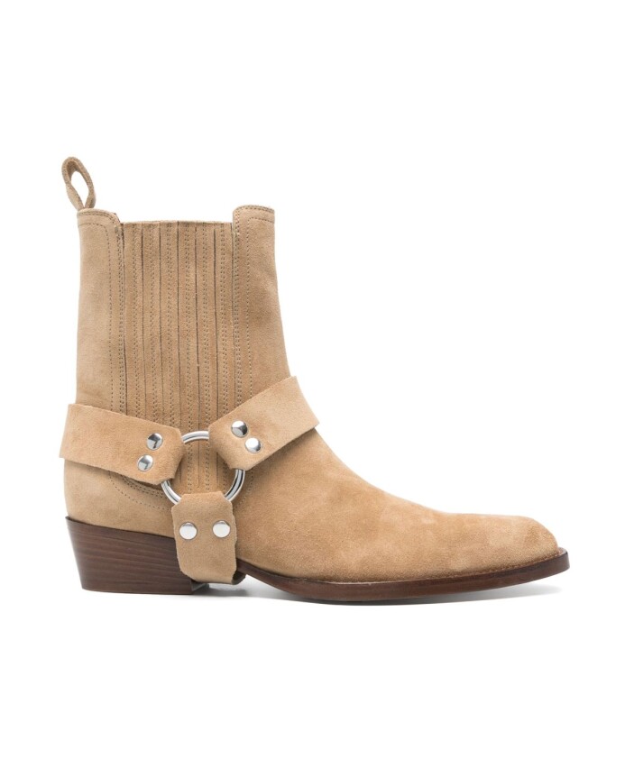bottines-marron