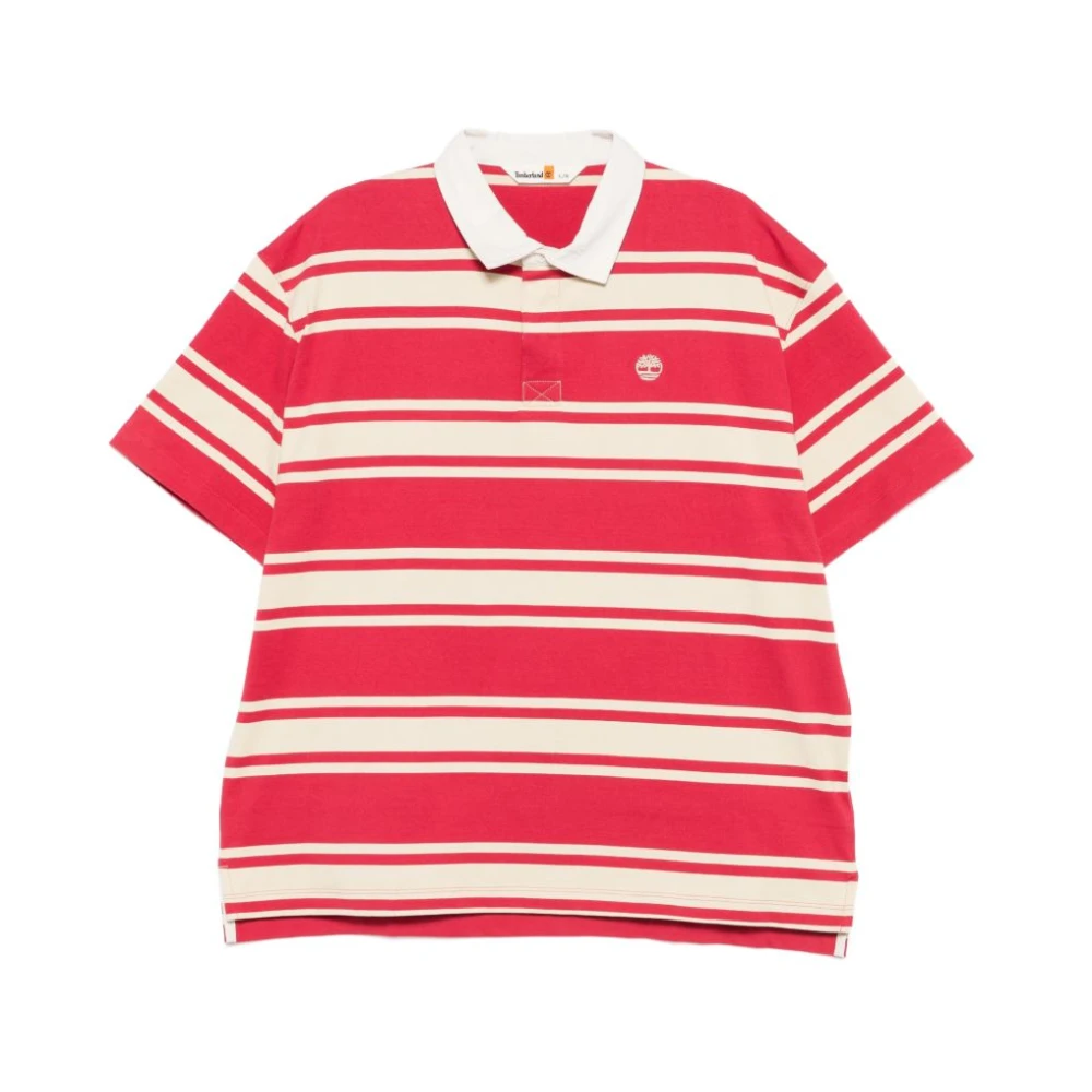 Timberland Men's Rugby Stripe Short-Sleeve Polo