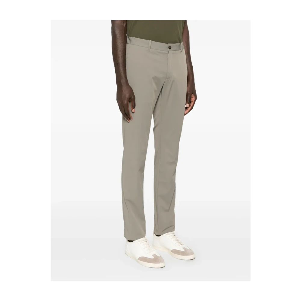 Incotex Slim Fit Dress Pants Zwart Blue Heren