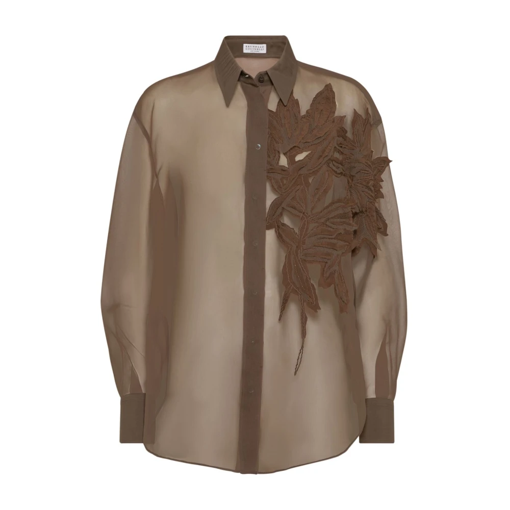 Blouses & Shirts > Shirts - - Brunello Cucinelli - Modalova