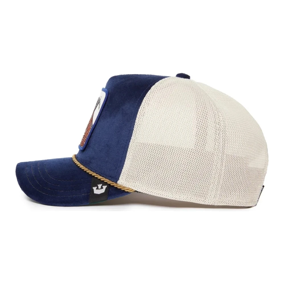 Goorin Bros Saffier Geit Velours Pet Blue Heren