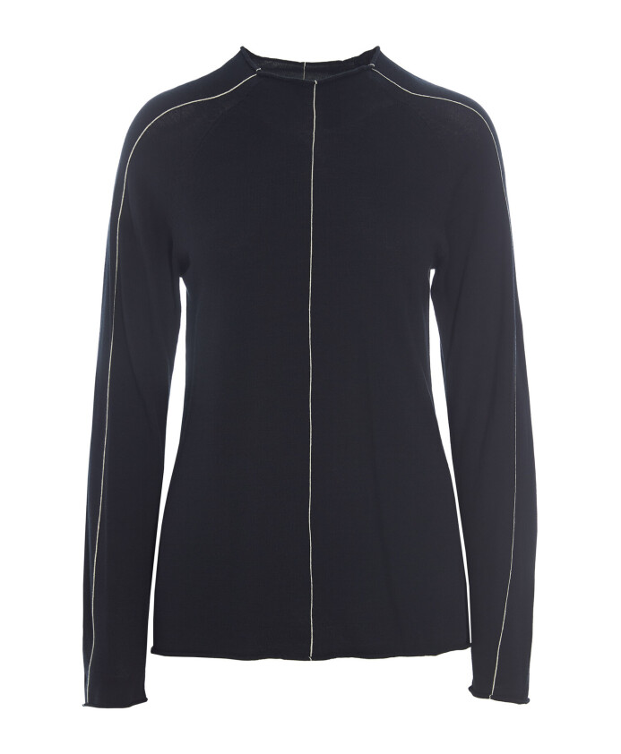 black-highlight-knit-blouse