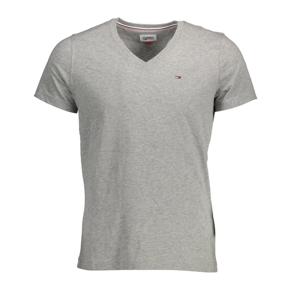 Tommy Hilfiger Grå Herr T-shirt med korta ärmar Gray, Herr