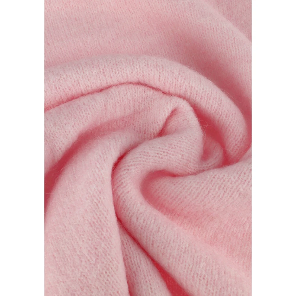 moss copenhagen Elegant Pink Pullover Sweater Pink Dames