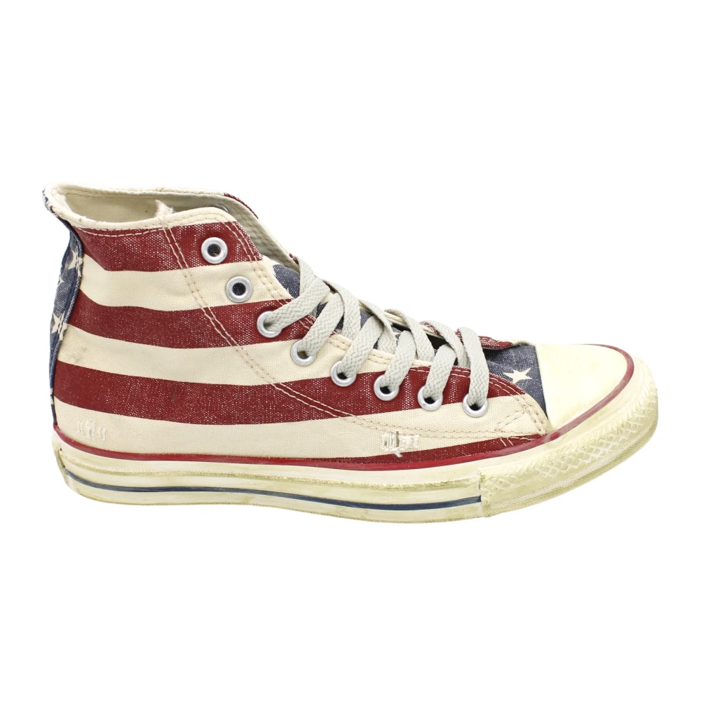Converse Rummage Hi Canvas Rubberen Zool Sneaker Heren Schoenen Veelkleurig Multicolor