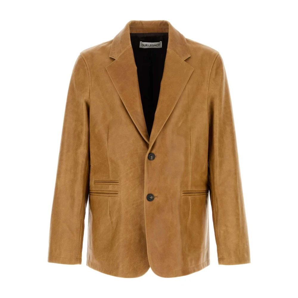 Jackets > Leather Jackets - - Our Legacy - Modalova