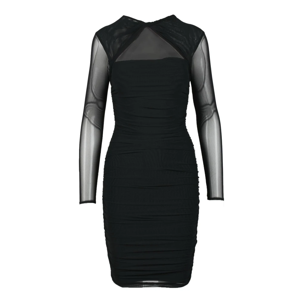 Guess Elegante Jurk met Spandex Black Dames