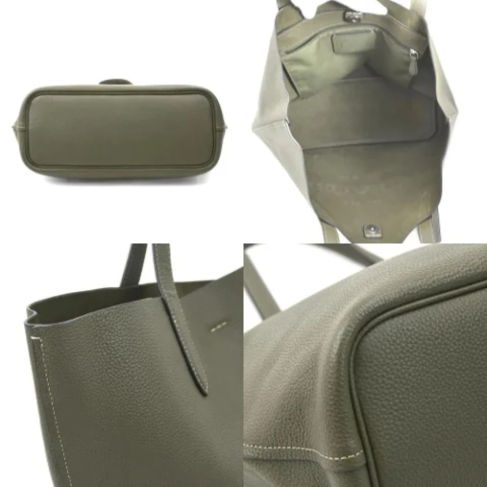 Coach Pre-owned Leather shoulder-bags Green Dames