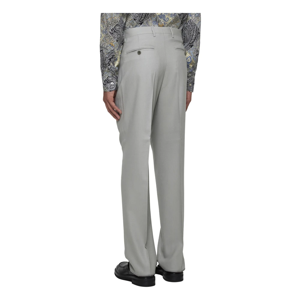 ETRO Stijlvolle Broek Gray Heren